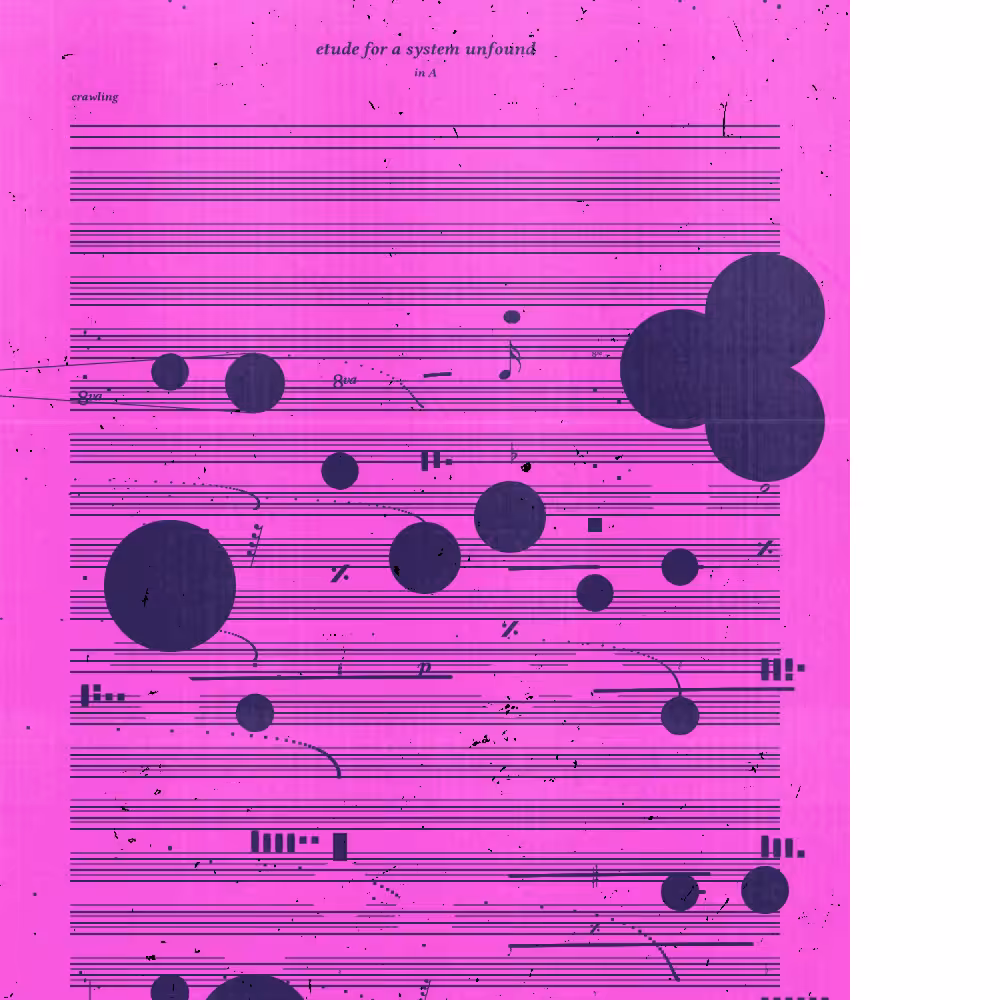etude for a system unfound #60