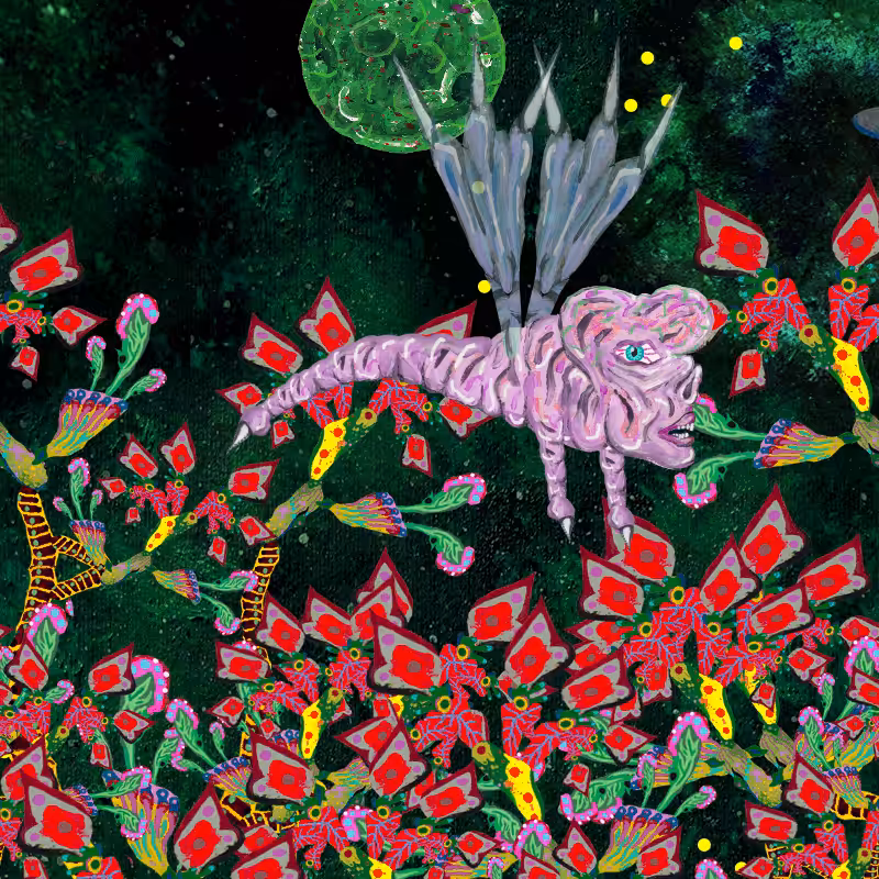 Fireflies and Flower Gardens #121