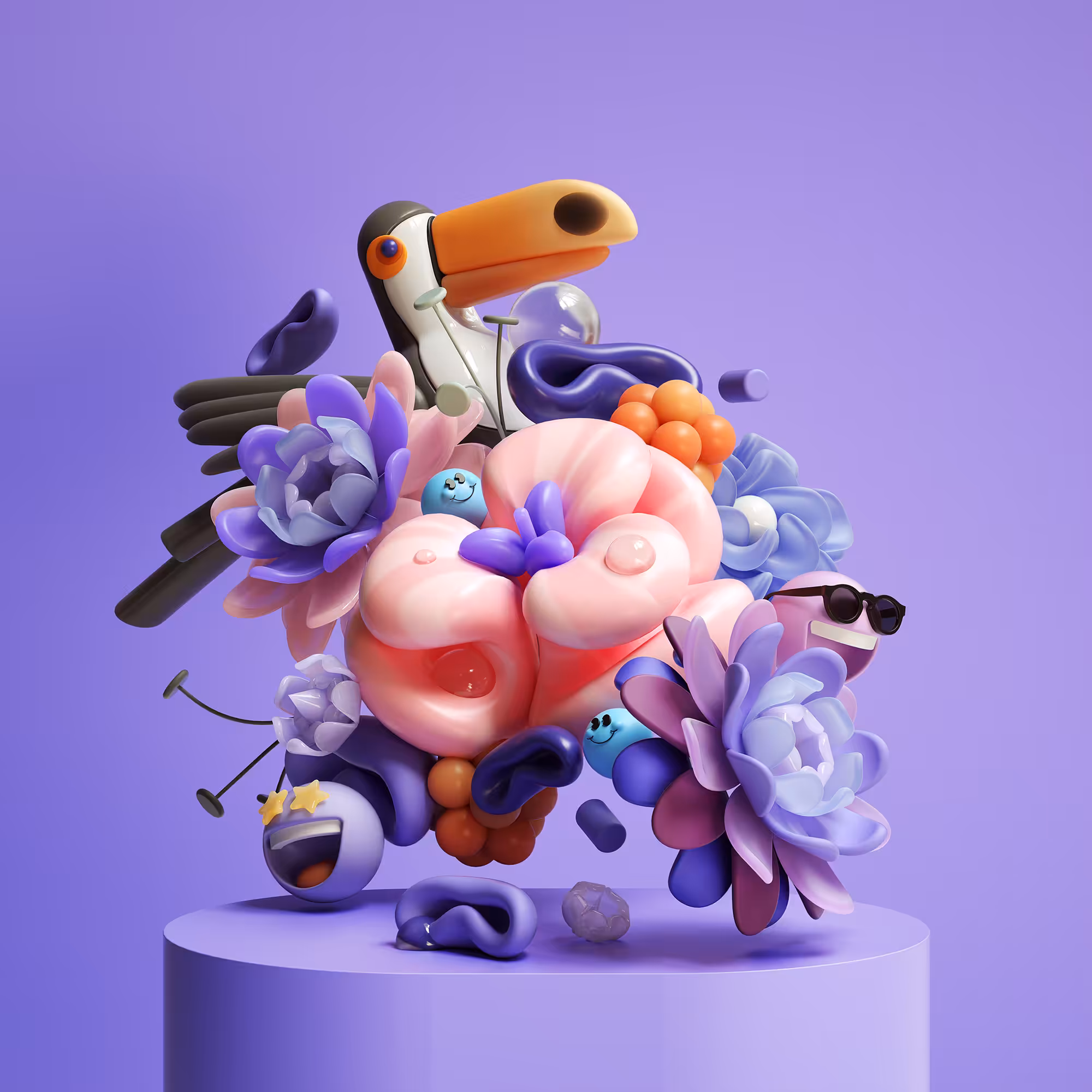 Dreamy Flowers II