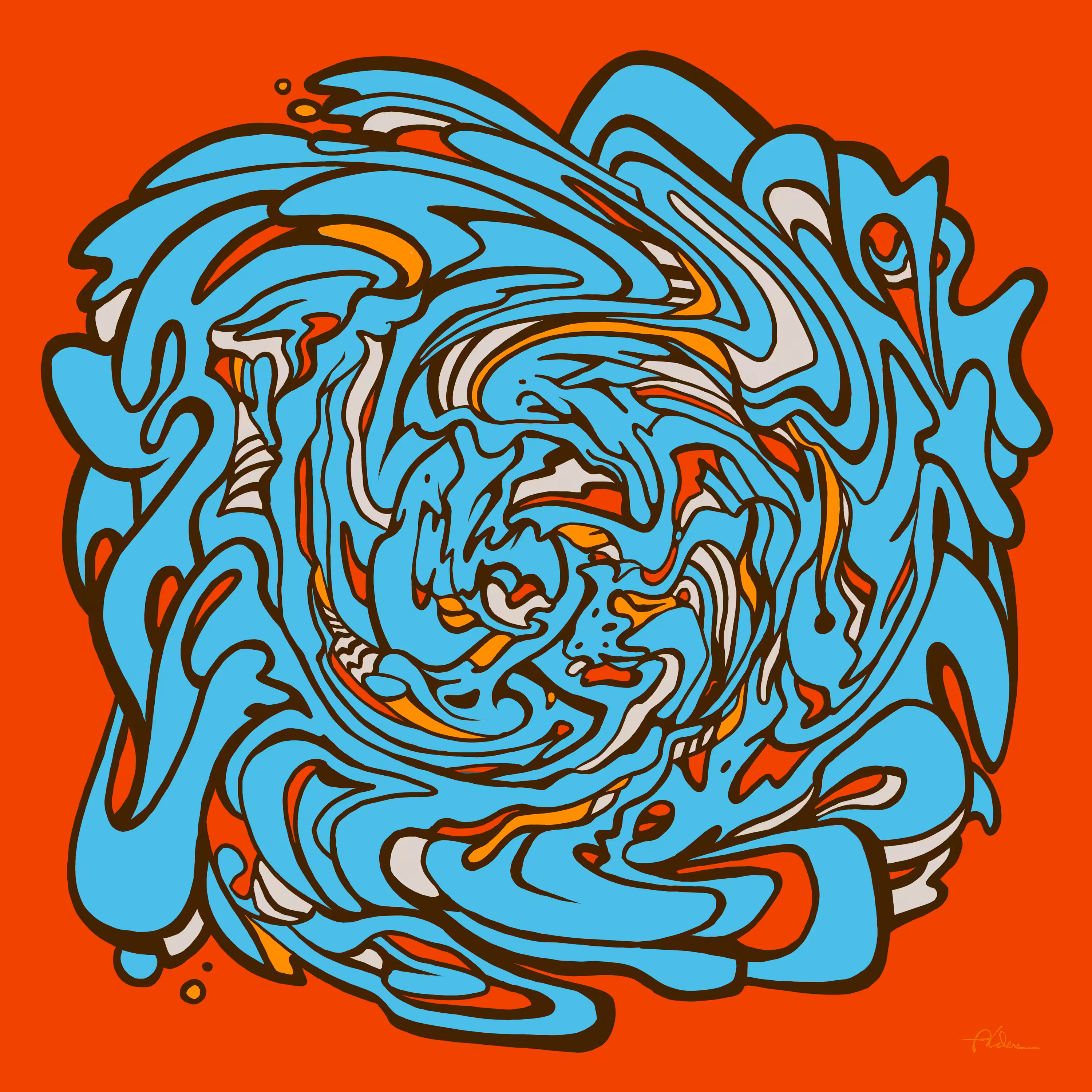 Hydroglyphics # 25