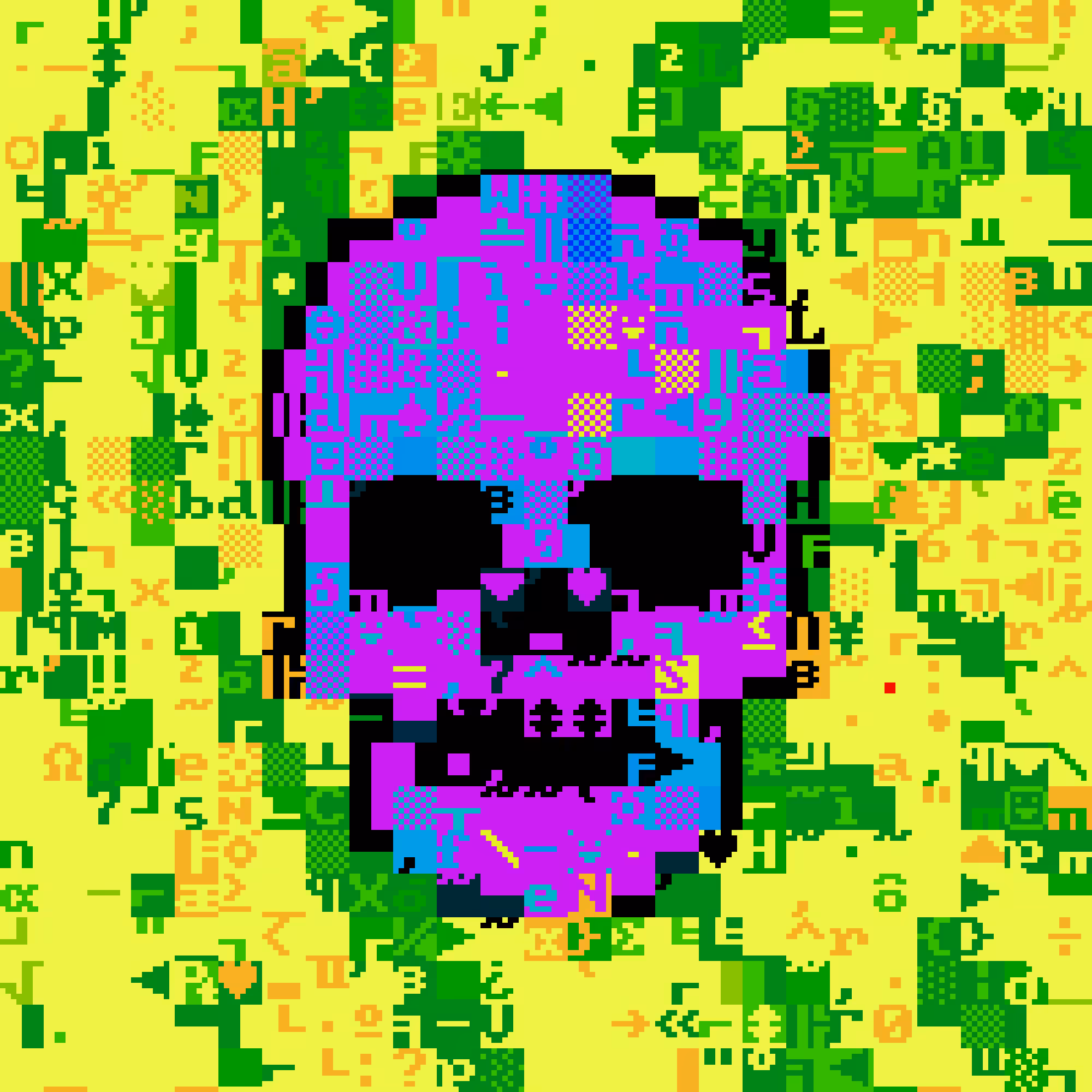 DOS Skull 0296