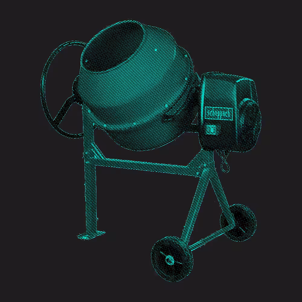 concrete mixers: Concret mixer II