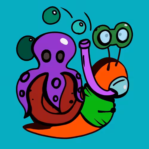 Crazy snail man #21