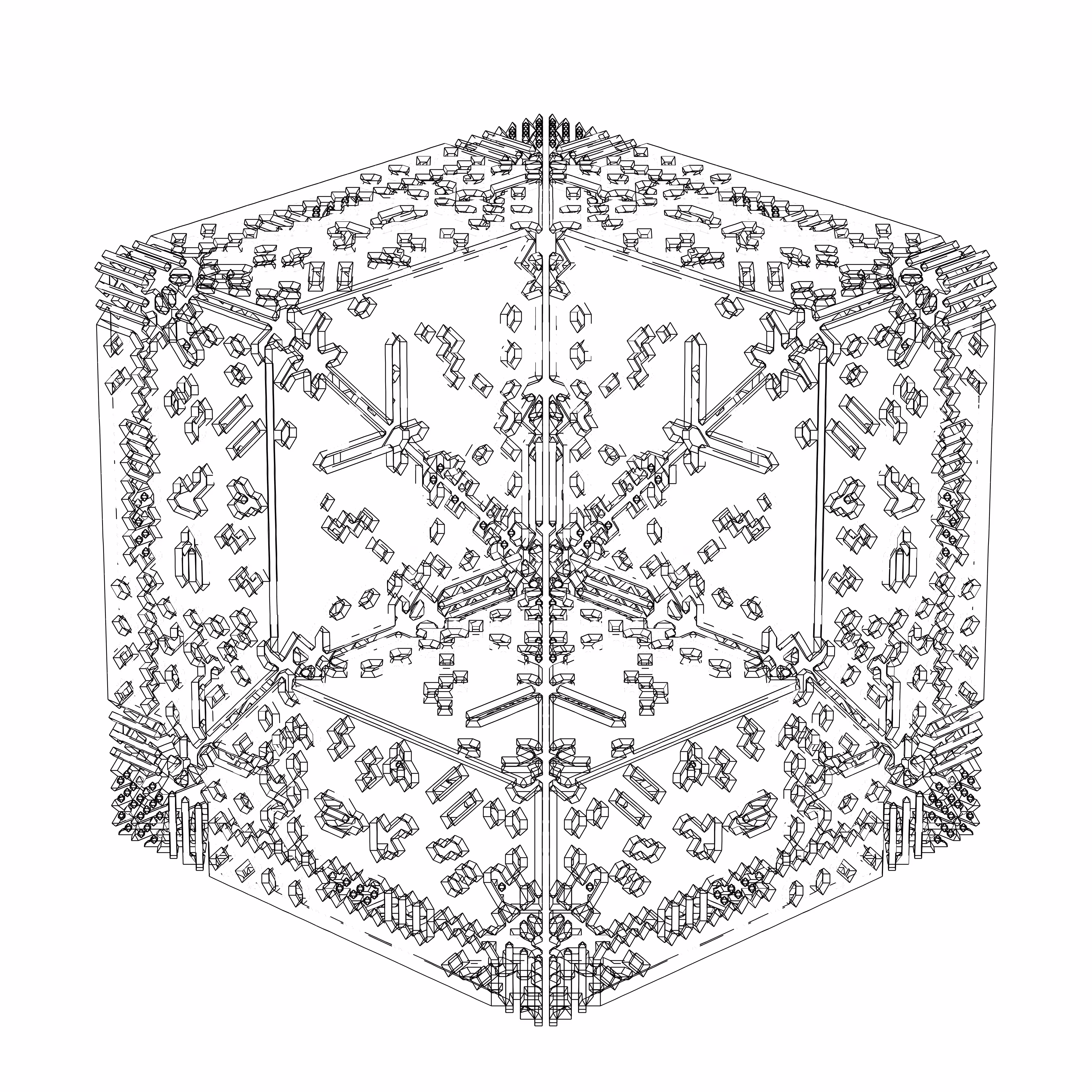 LL21 Alien Art Cube #508