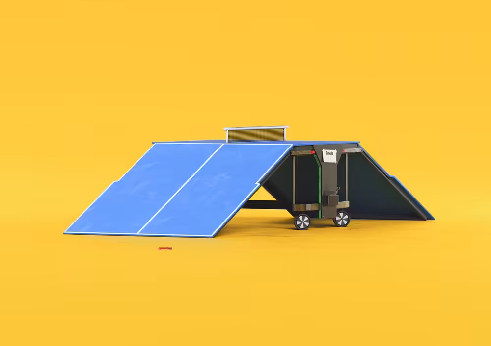 Skateboarding X Tennis table