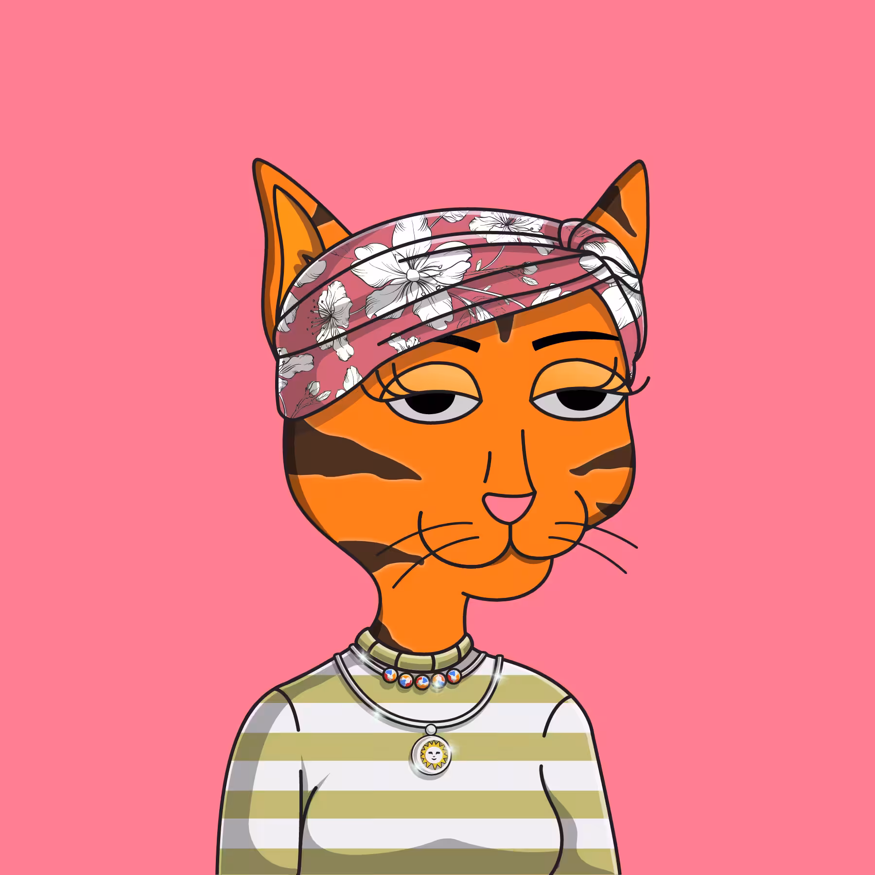 Girl Cats Club: Girl Cat #641