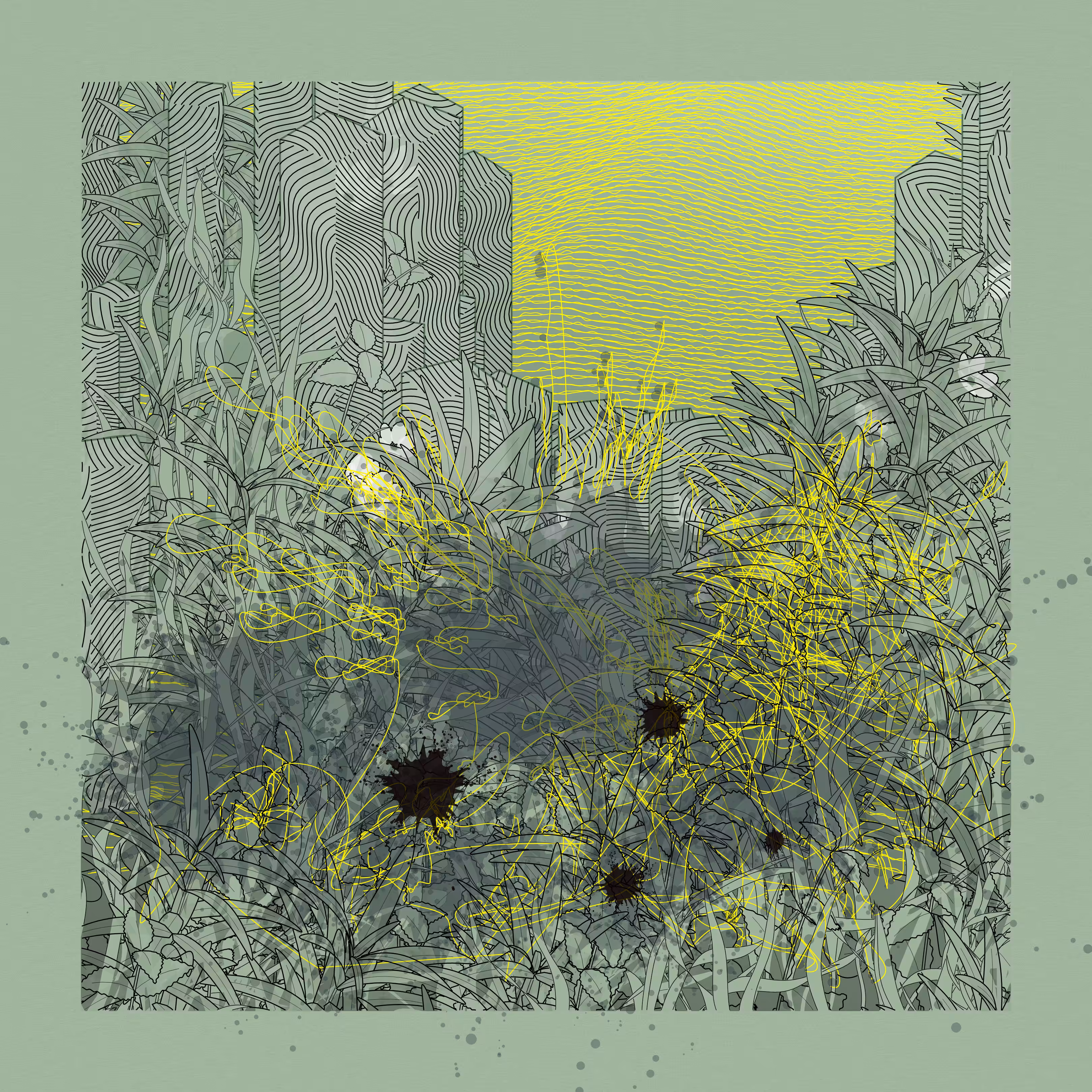 Landscape with Carbon Capture #6658