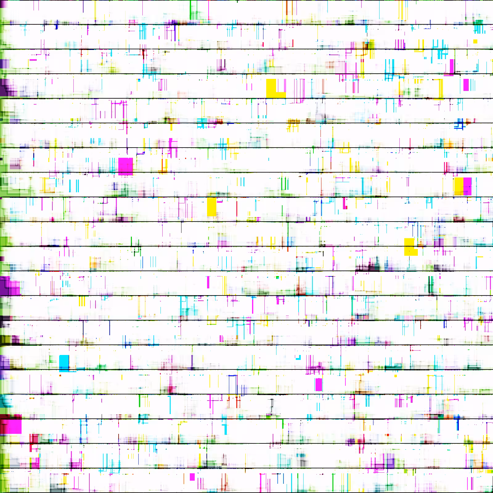 Alien language as musical notes #3