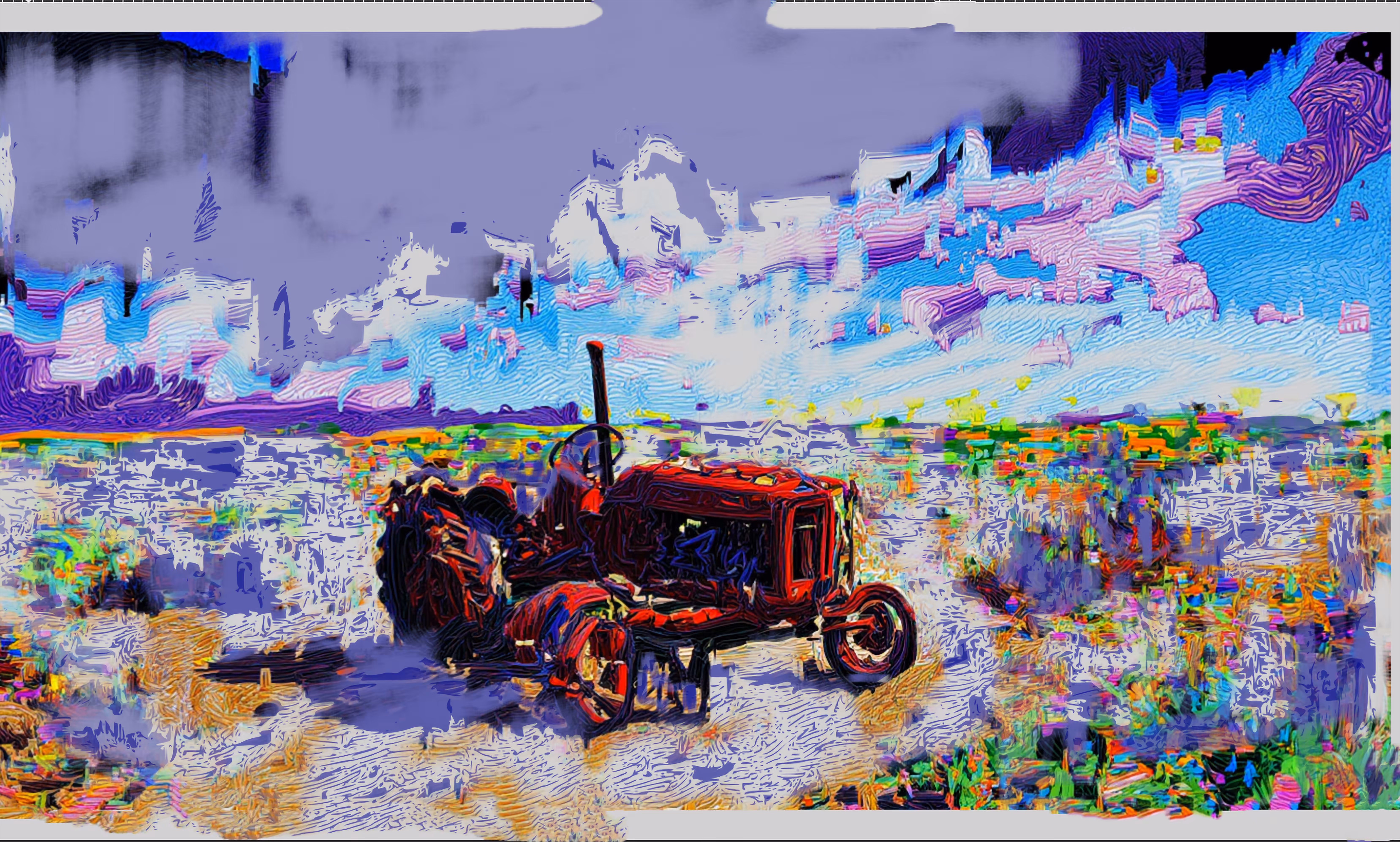 Broken Tractor
