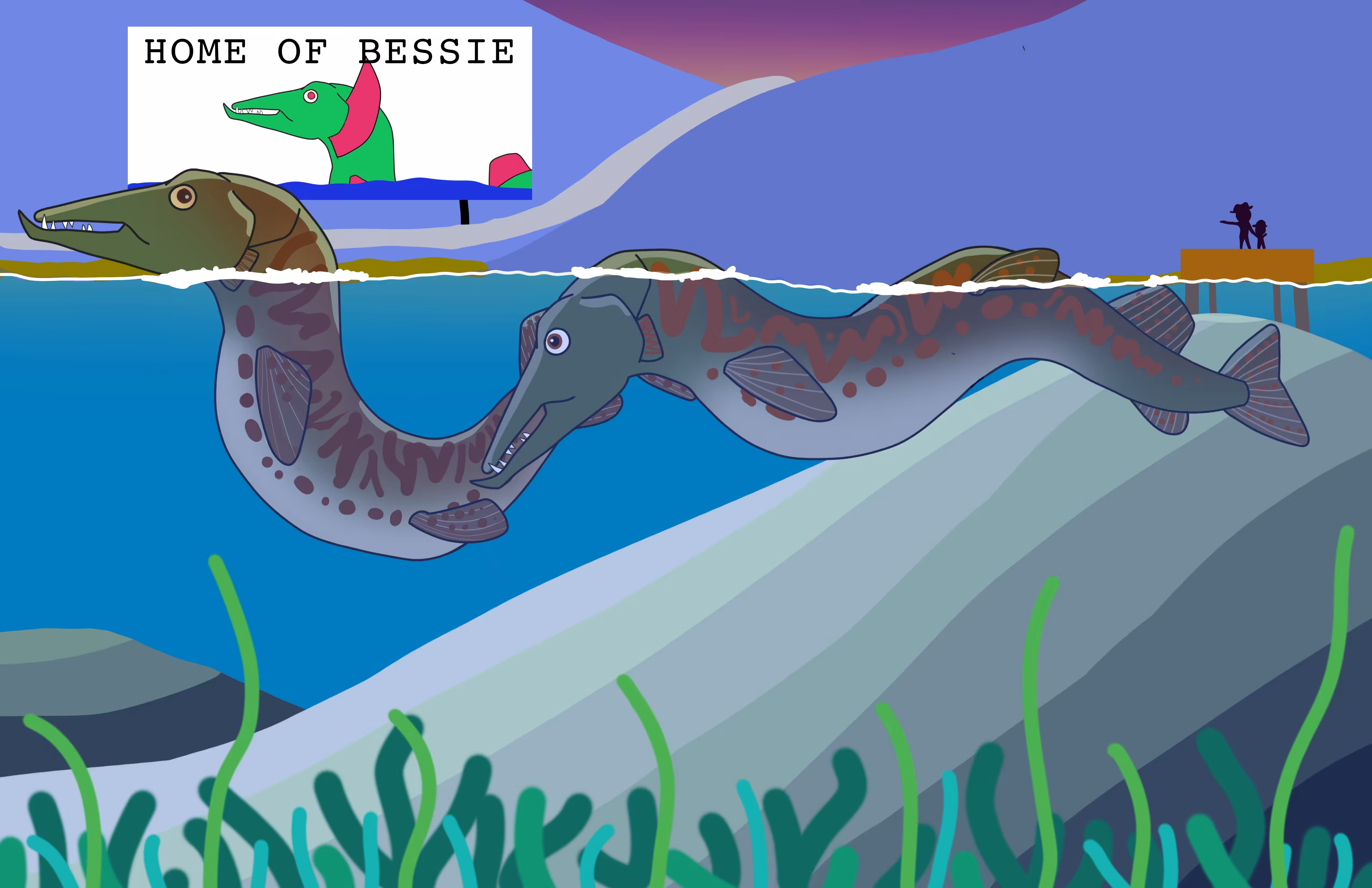 Bessie the Muskie-Lake-Serpent