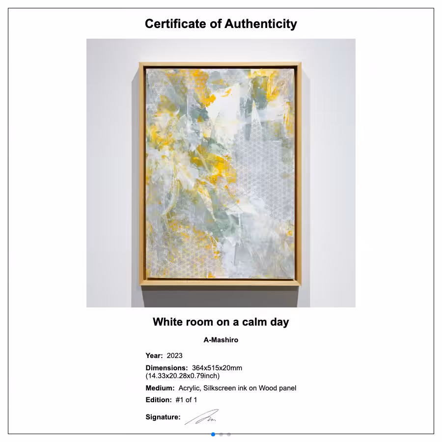 White room on a calm day