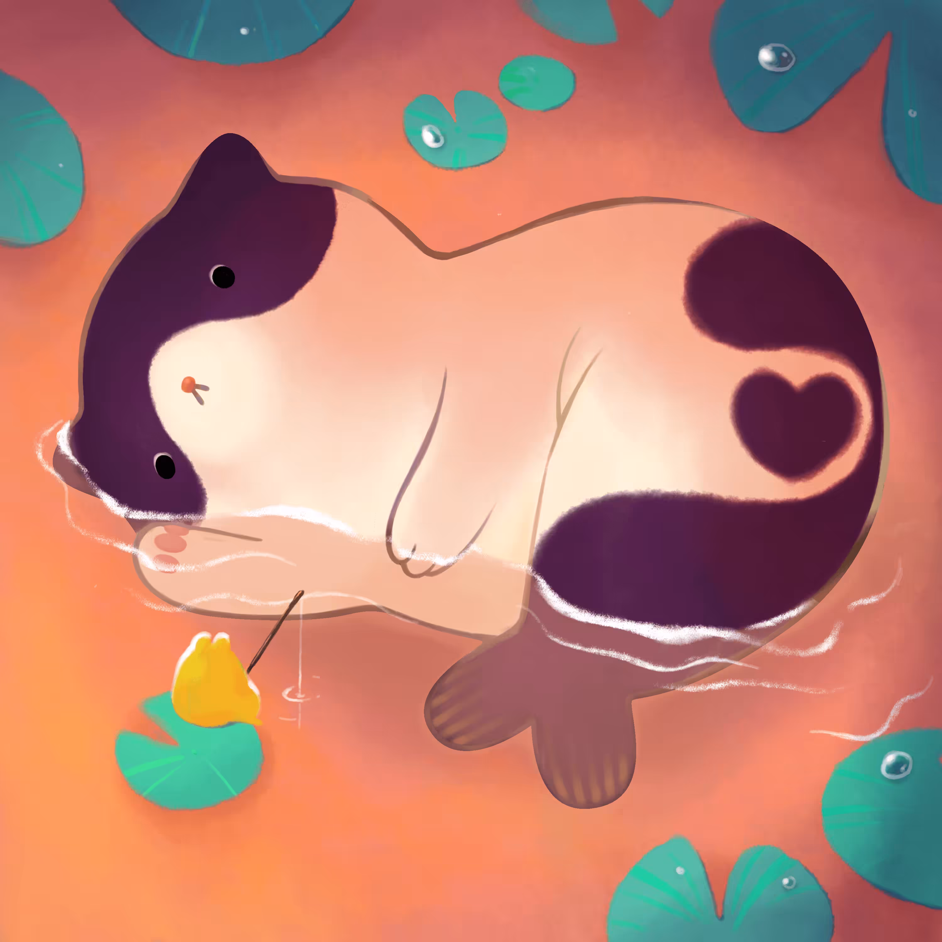 Mermeow no.13 - Scylla