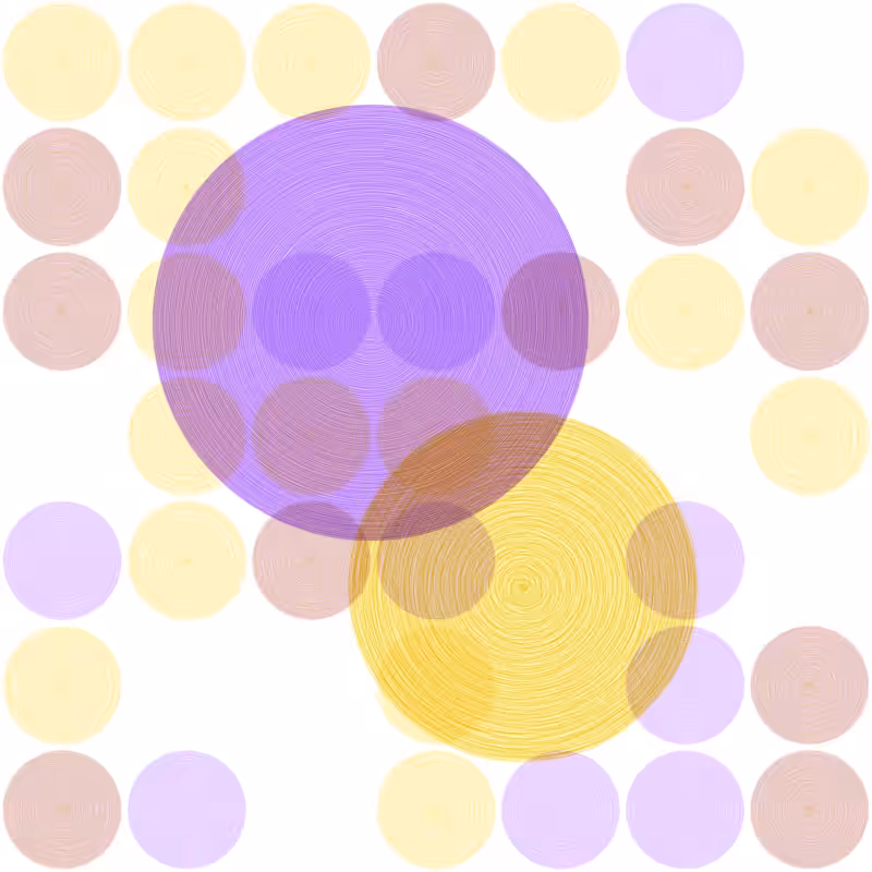 Brushed Circles #81