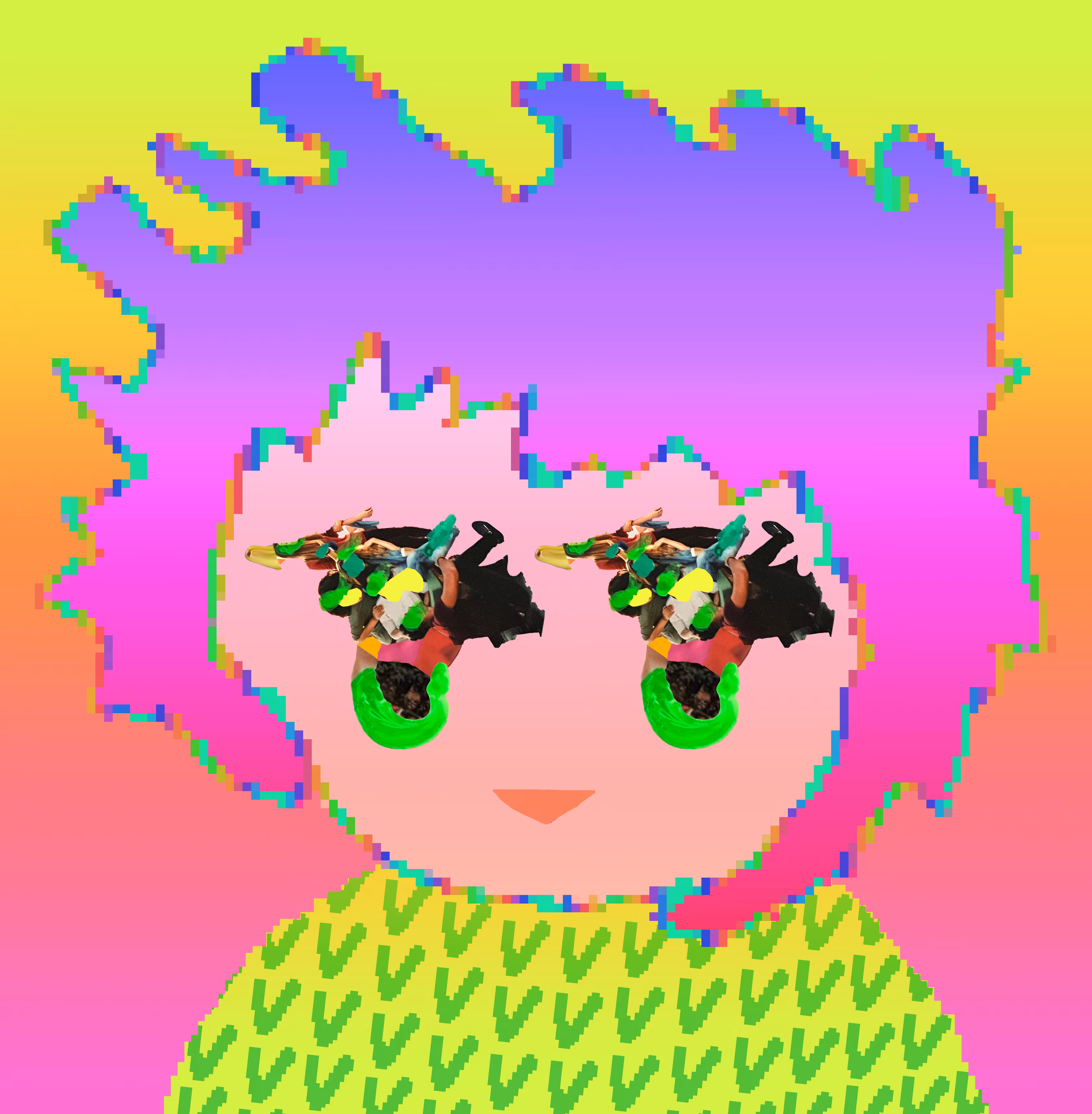 Oh, you've got green eyes