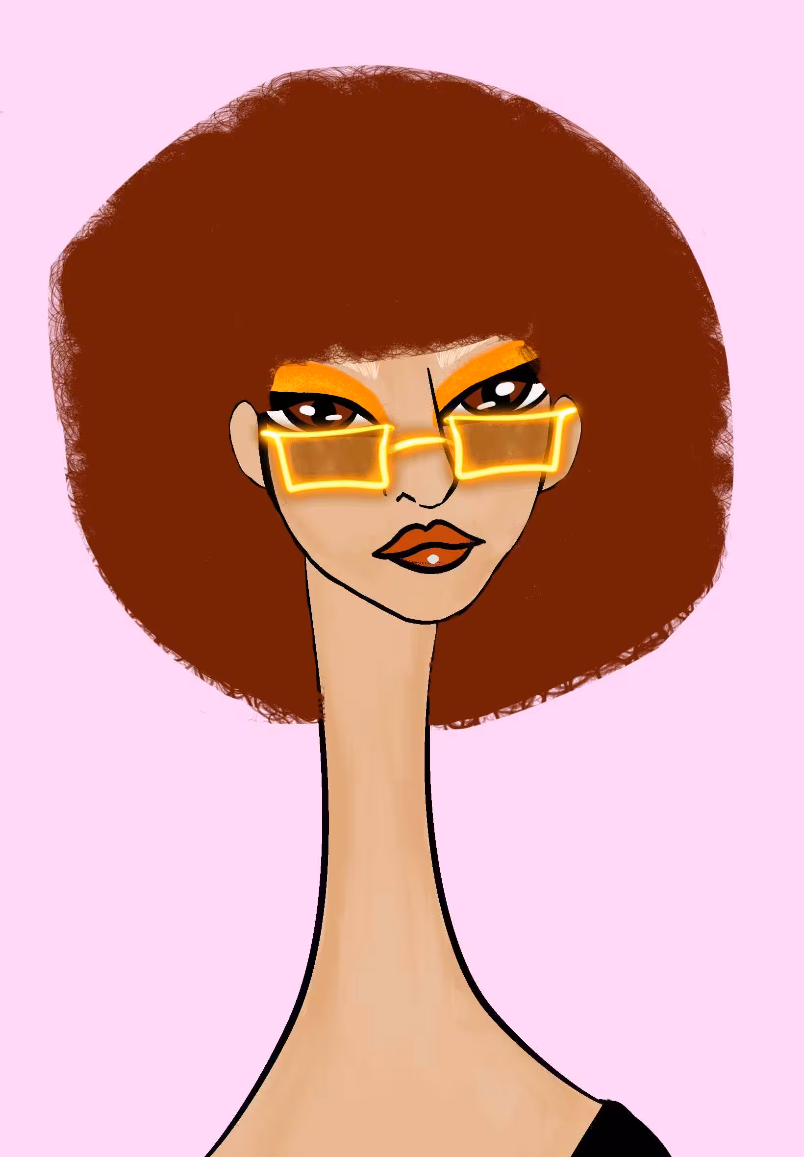 Long Neckie Ladies: Long Neckie Lady #1624