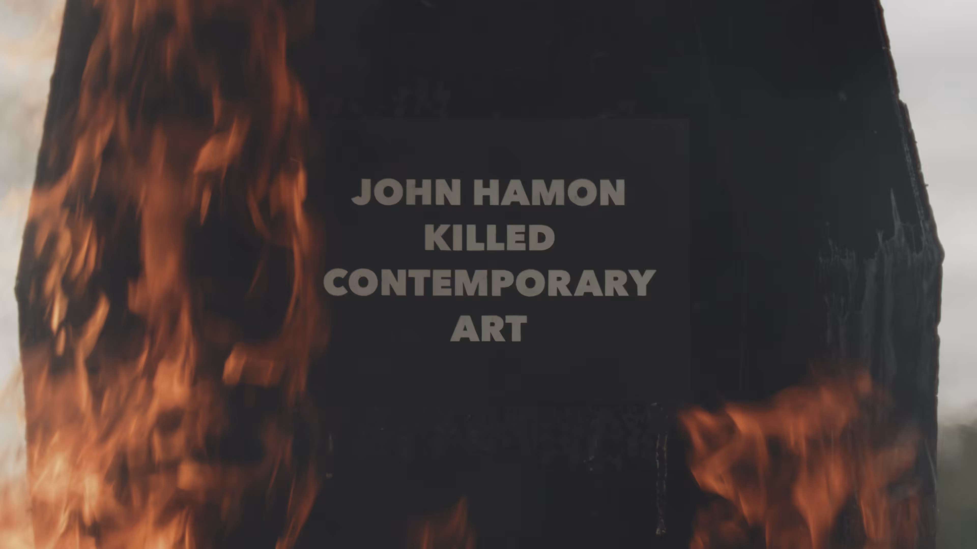 JOHN HAMON KILLED CONTEMPORARY ART #1