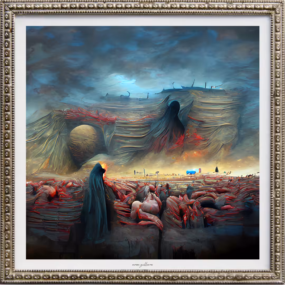 Framed Collection: Beksiński's Inferno - Part III