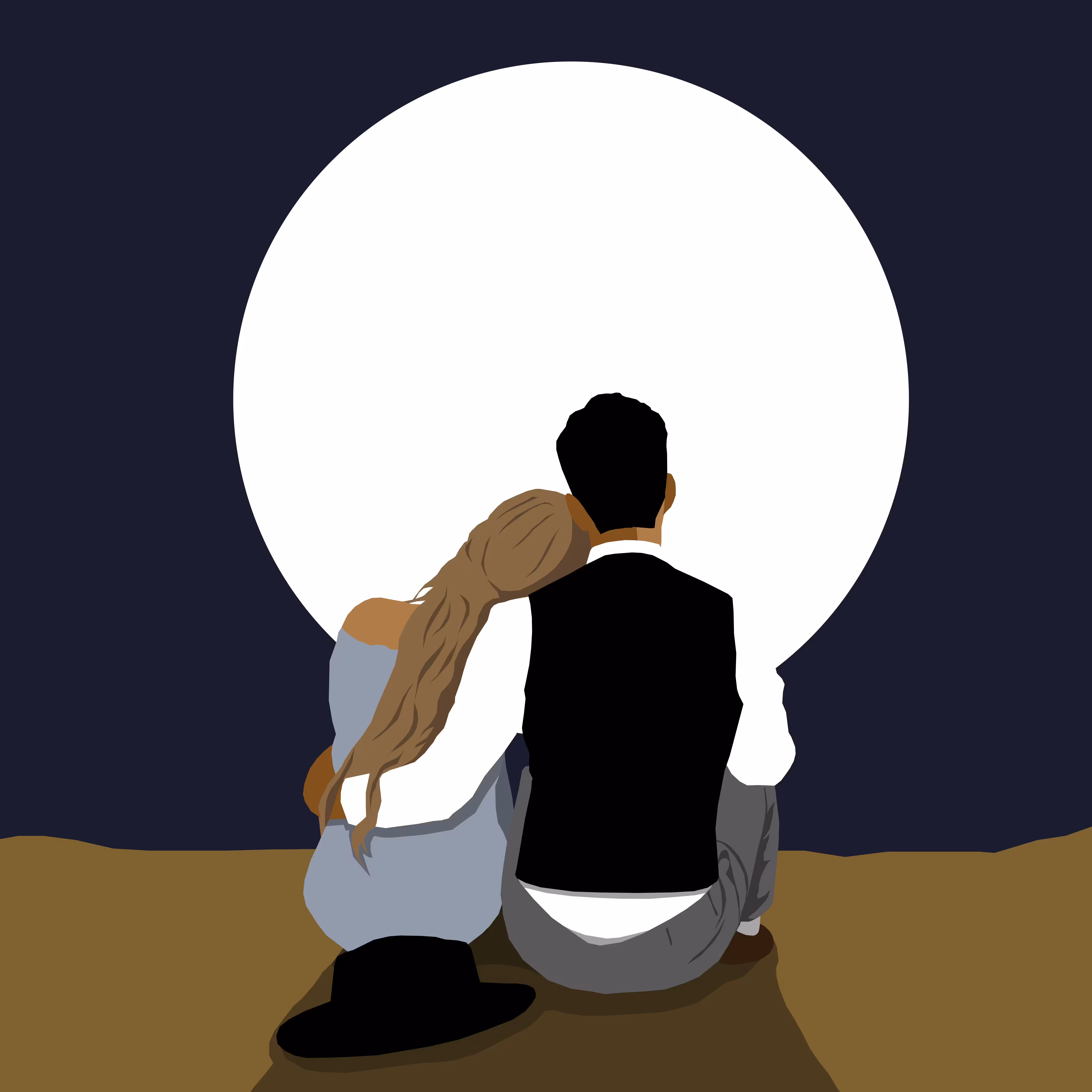 The love of the moon