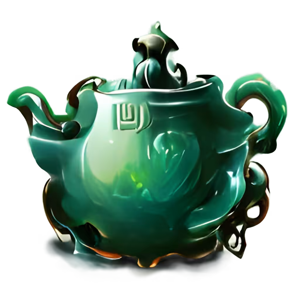 Eldritch Jade Teapot