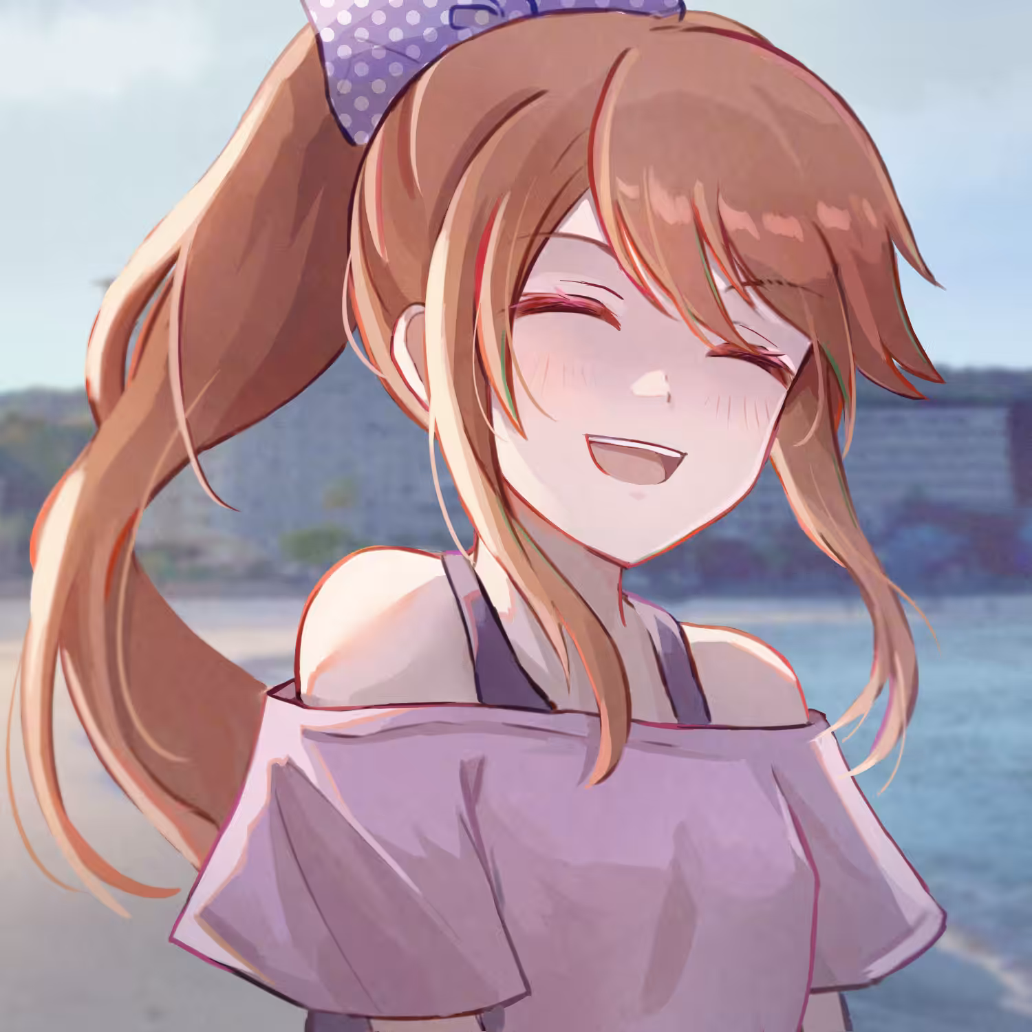 "Morning in Shirahama" and "Panai Chan's" smile