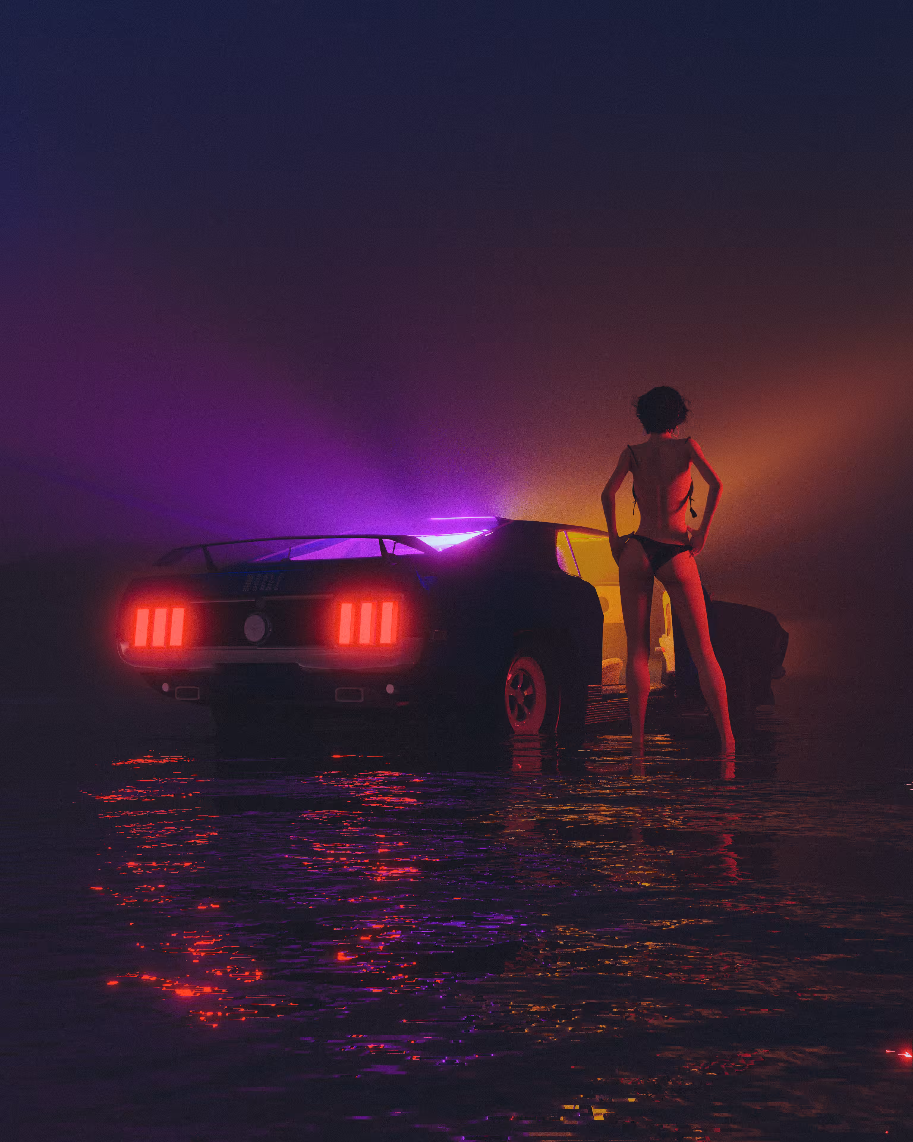 Lost in the Misty hues