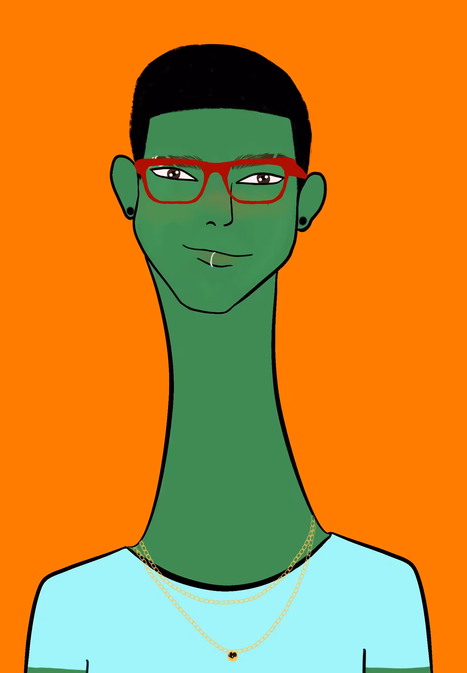 Long Neckie Fellas #2407
