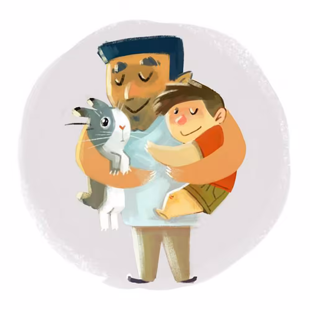 bunny family
