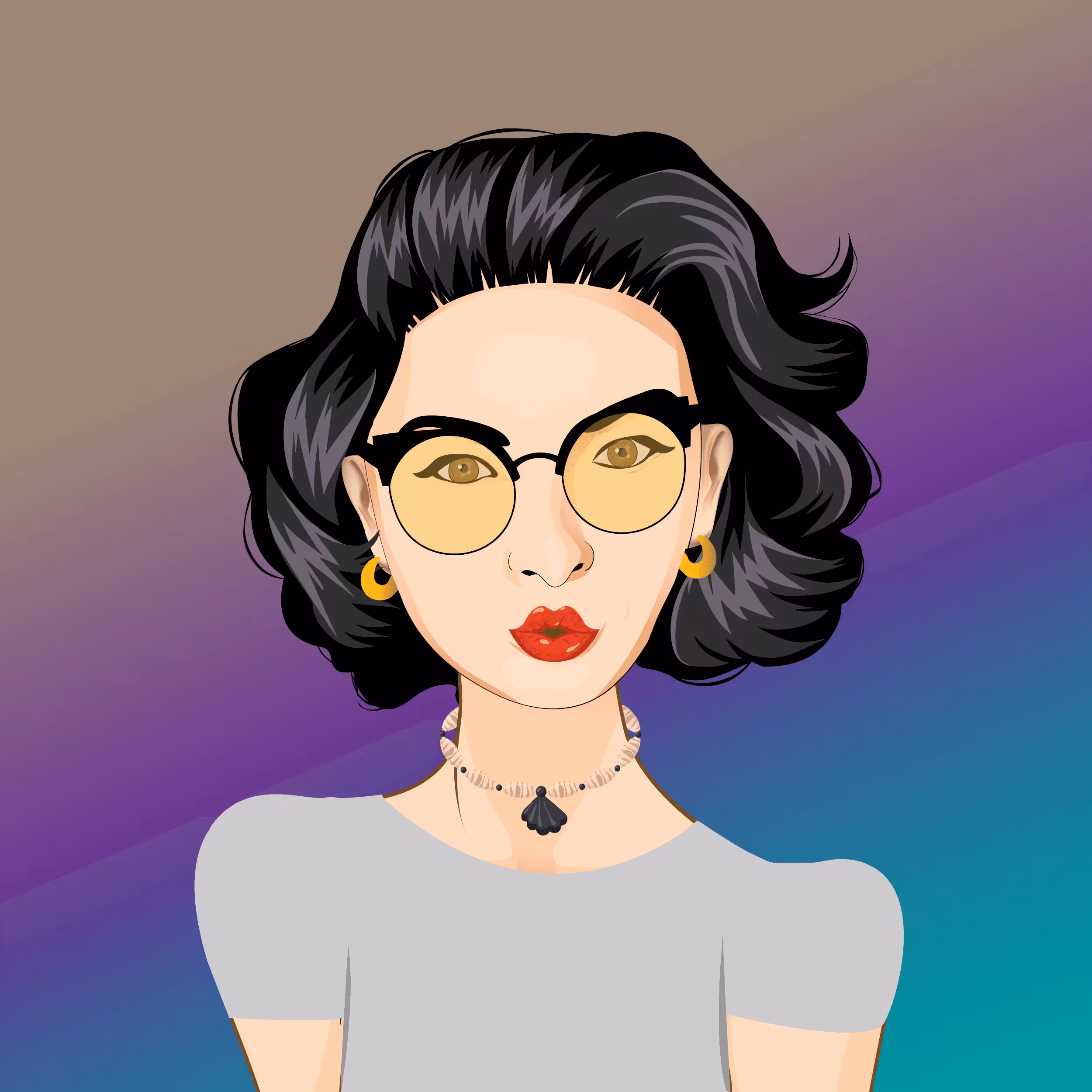 Cool Lady #1624
