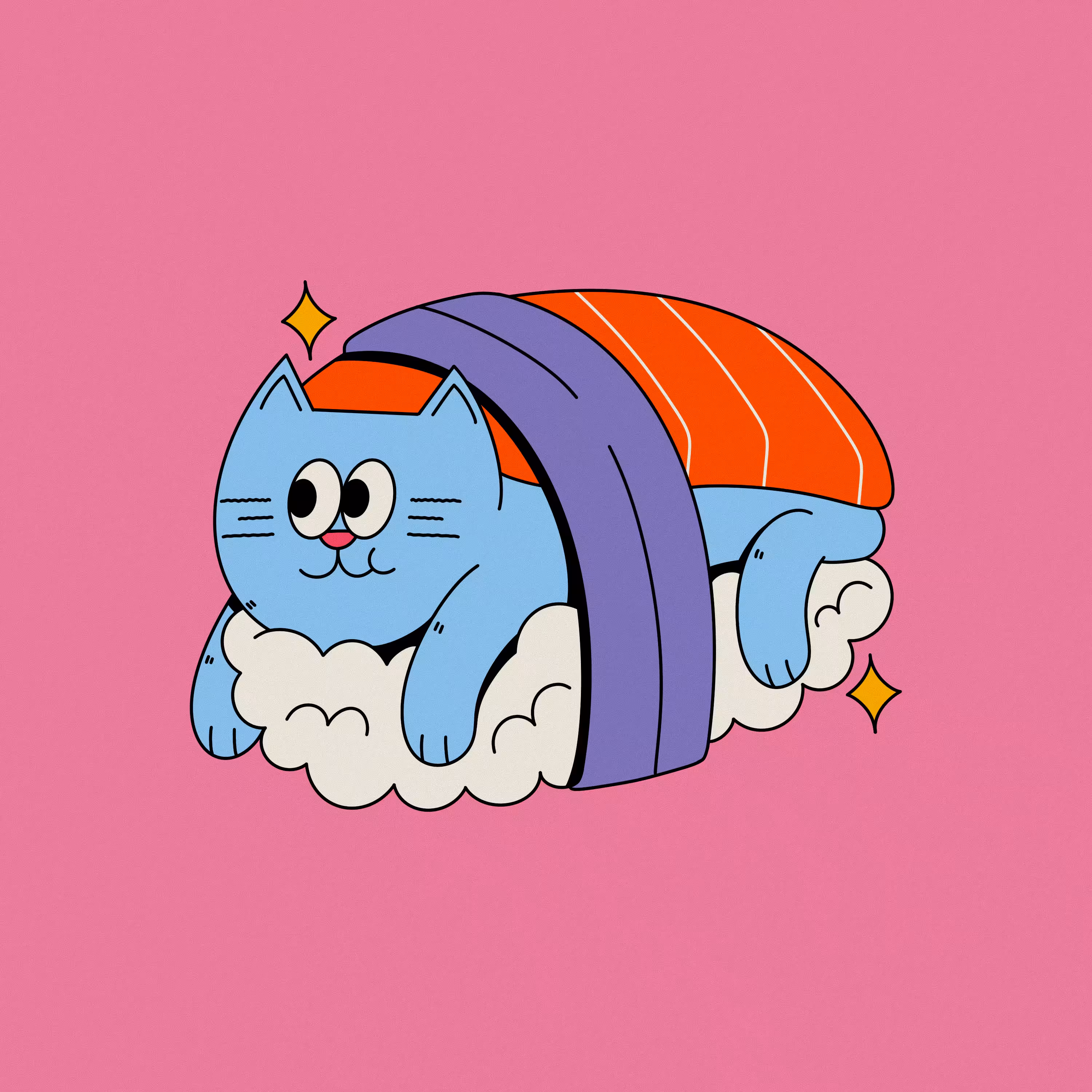 Weird cat - Meowshi