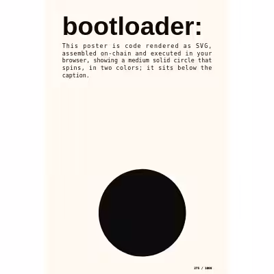 bootloader: selfie #275