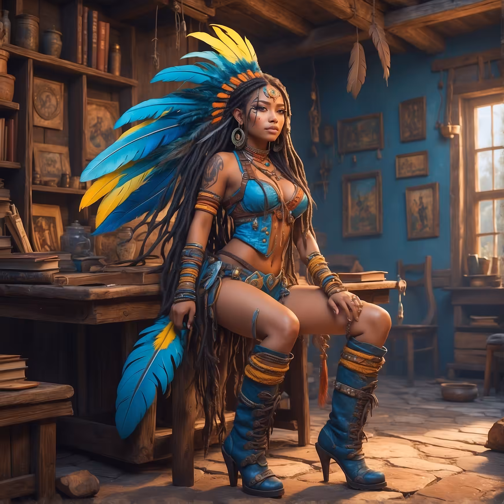 Beautiful American Native 01