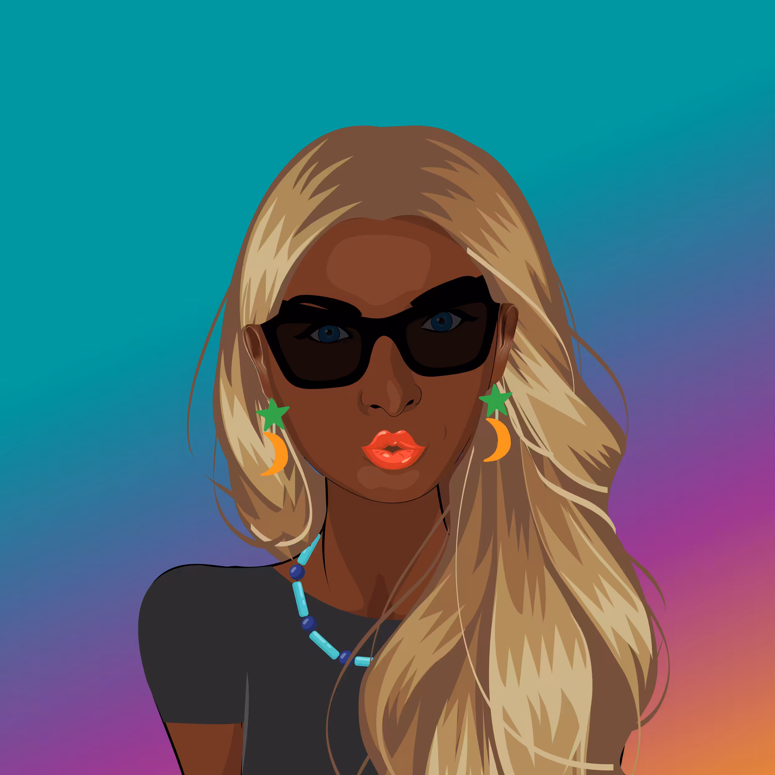 Cool Lady #1132