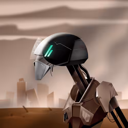 Savage Droids: COMMUNITY Dark Droid B-6681