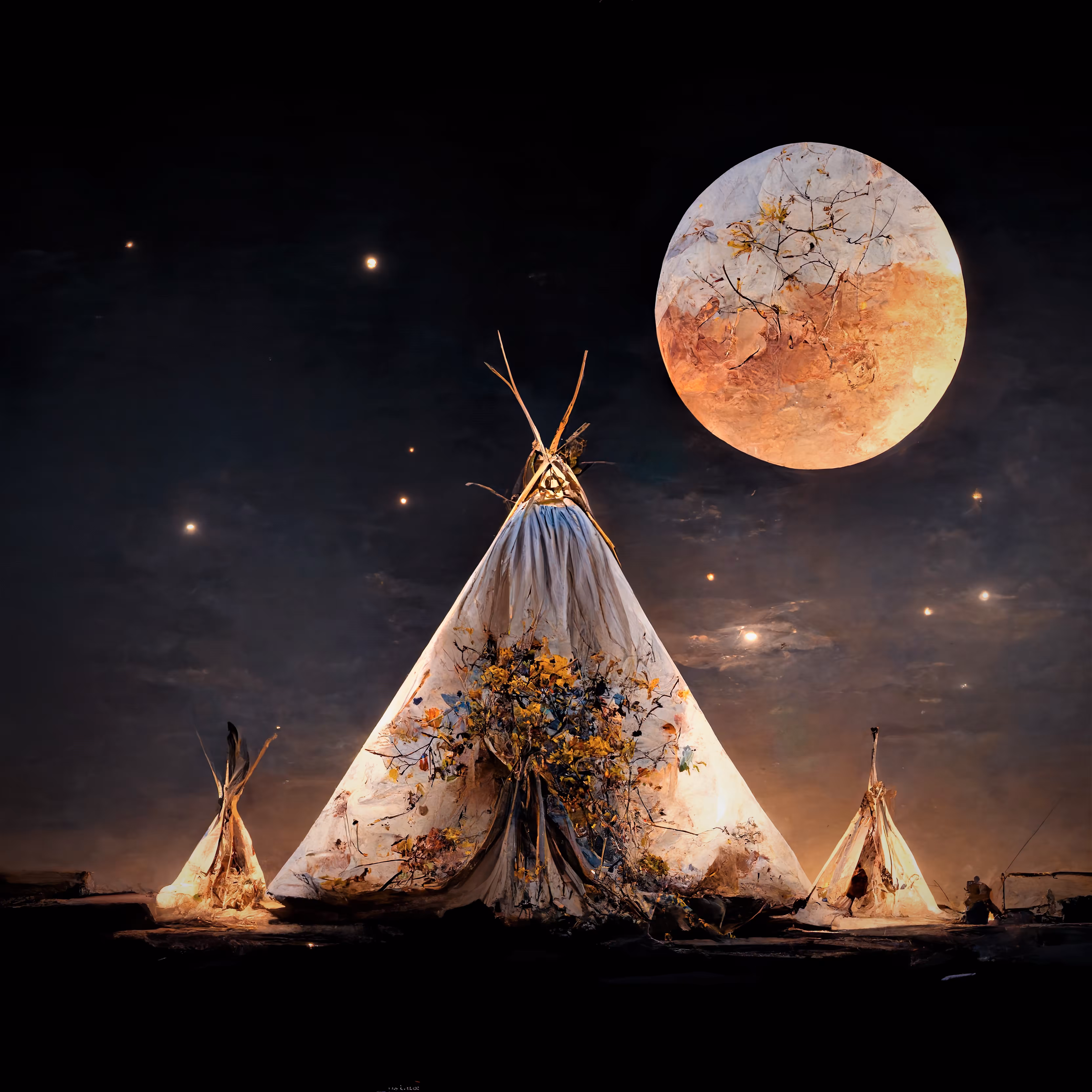tipi-fi ᓂᐢᑐ  nisto "three-pi": ᓂᐢᑐ nisto