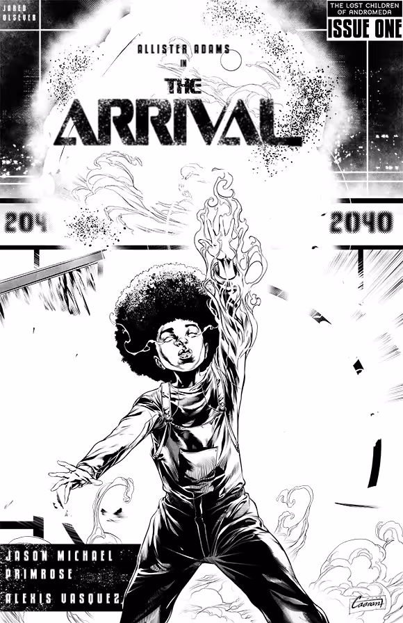 The Arrival Issue #1 - Nostalgia Variant Cover. #4