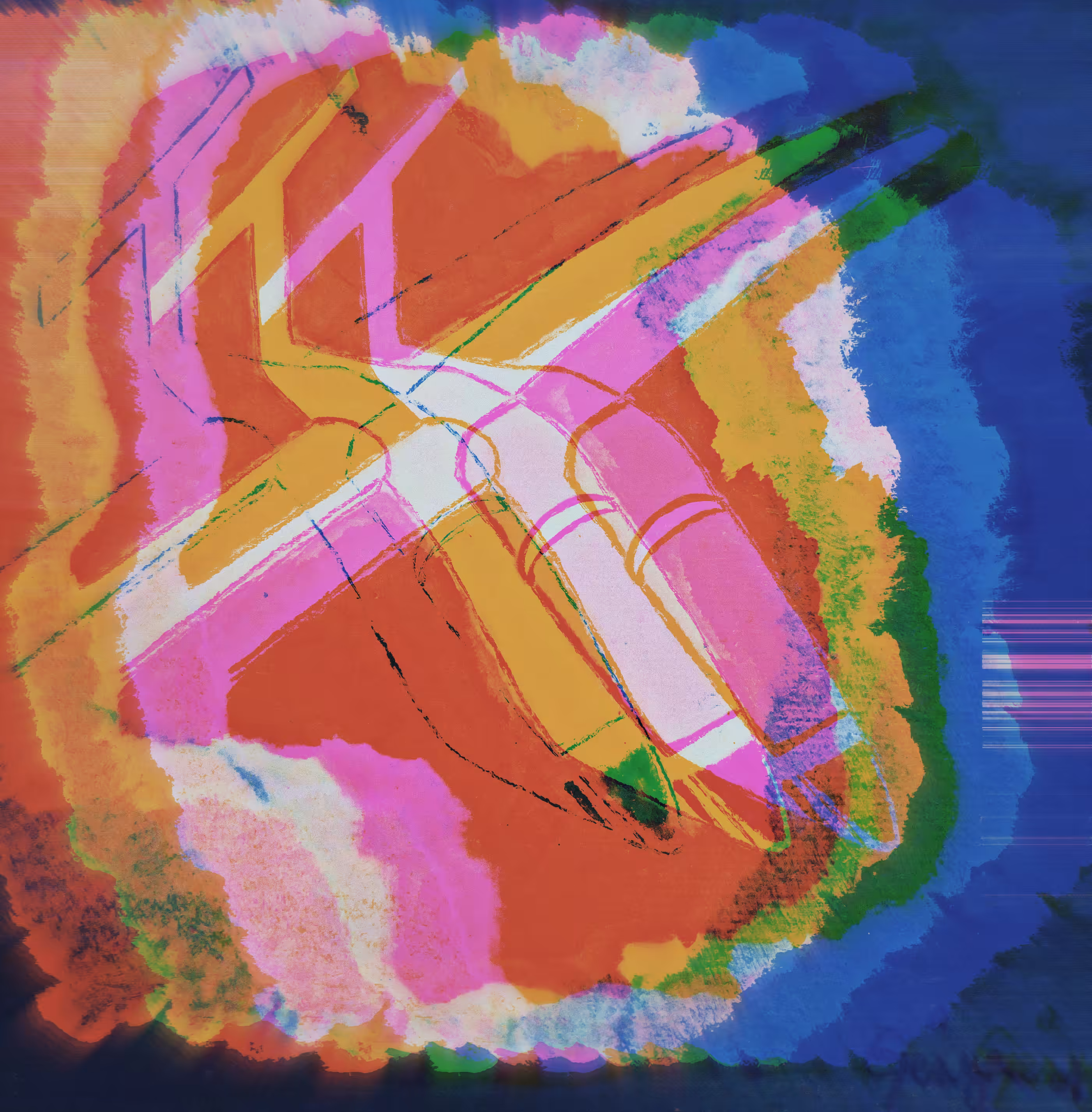 Glider Plane ~Art by genya