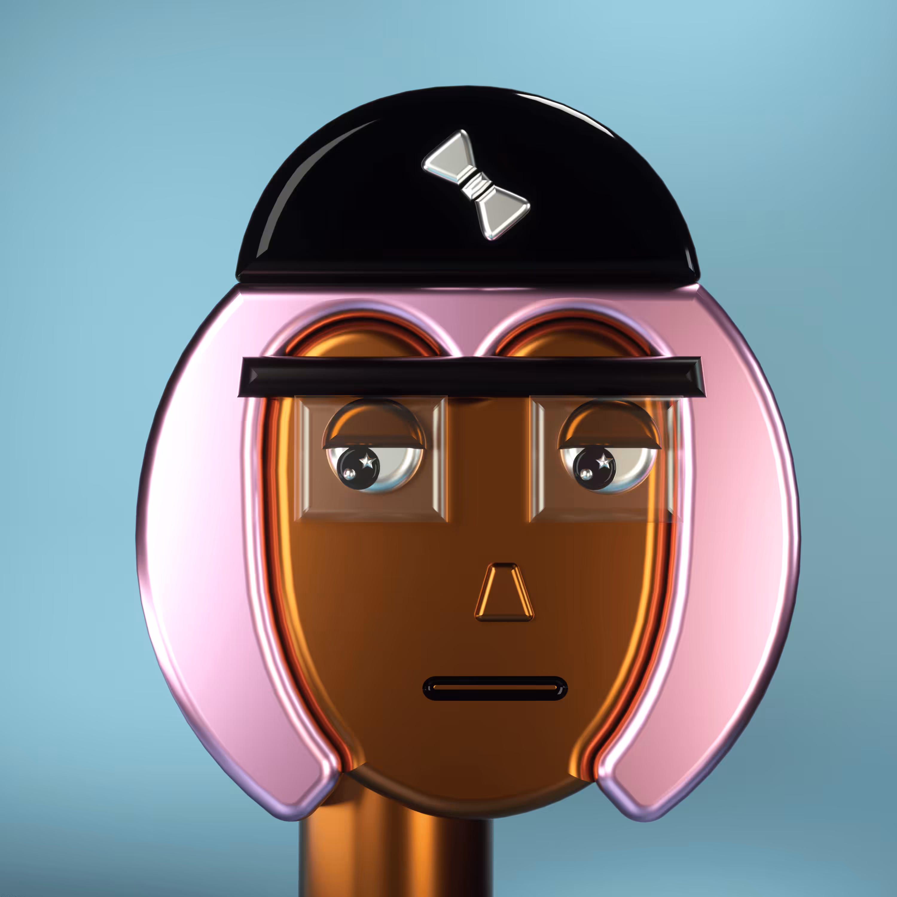 3D Chrome Punk #0585