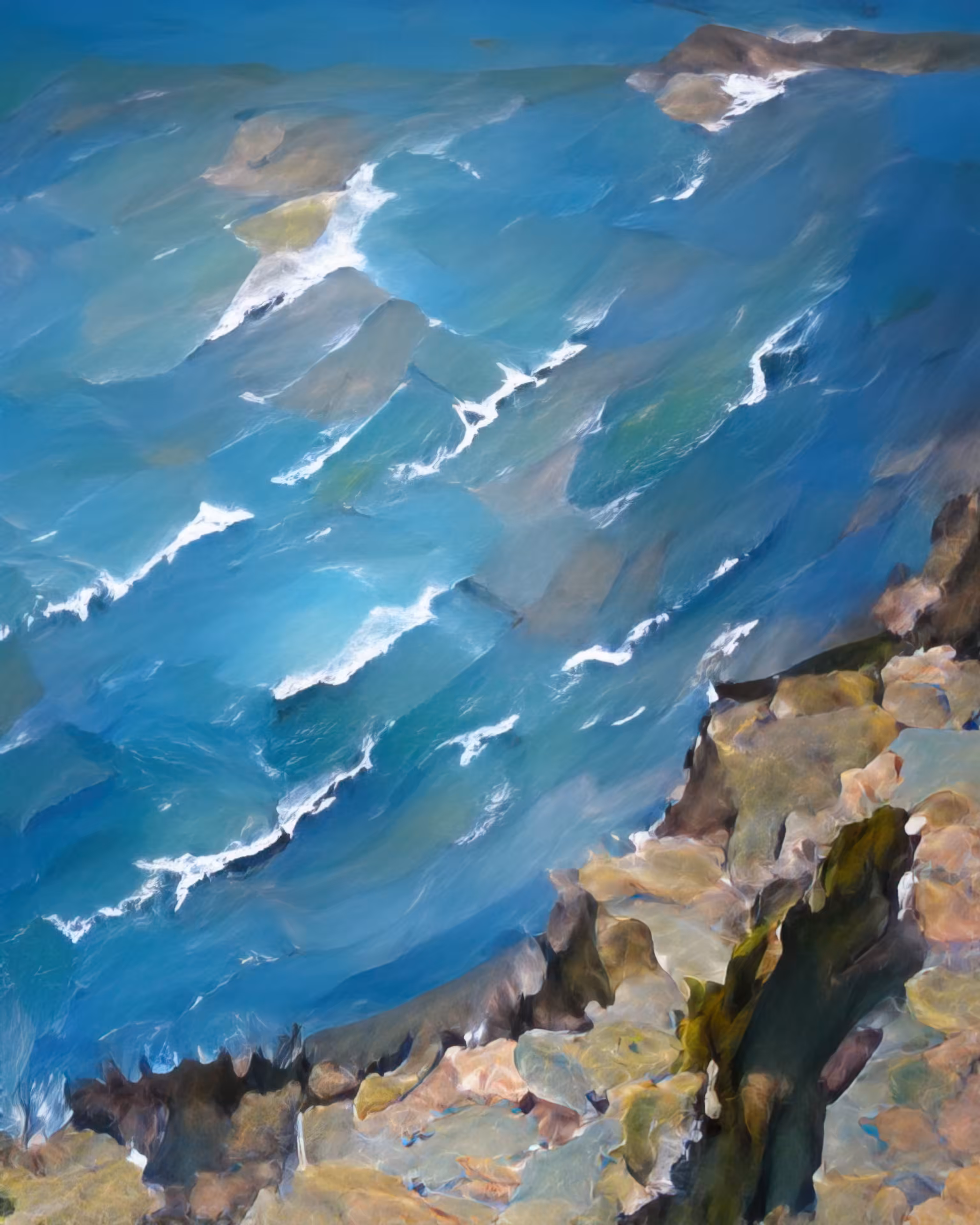 CLIFF JUMPING