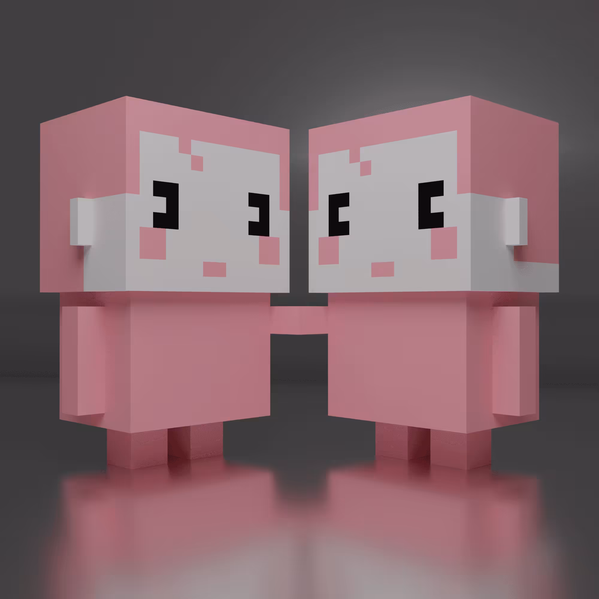 Cubie Love 14 Pink Reflections