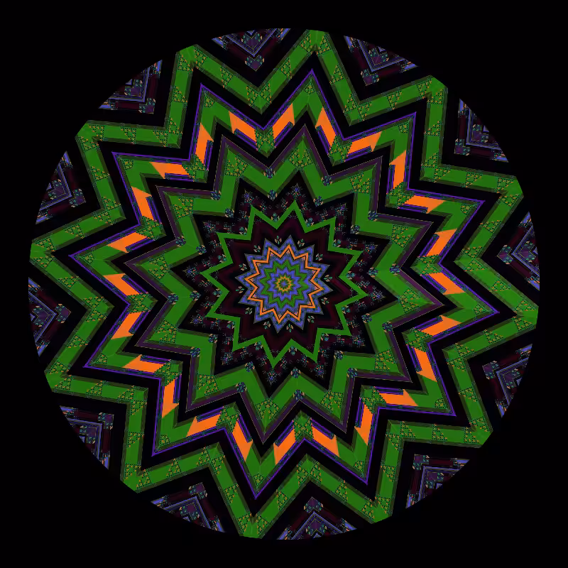Binary kaleidoscope #125