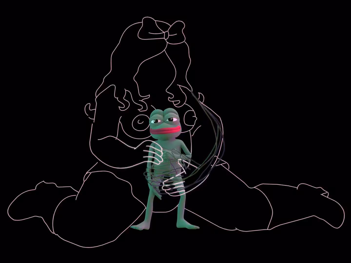 Pepe wet dream (comes in all sizes)