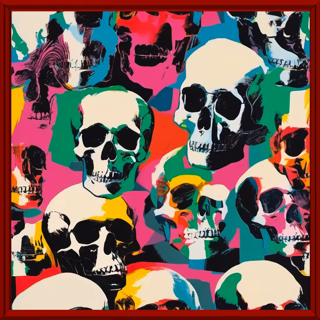 Skull Andy Warhol #6