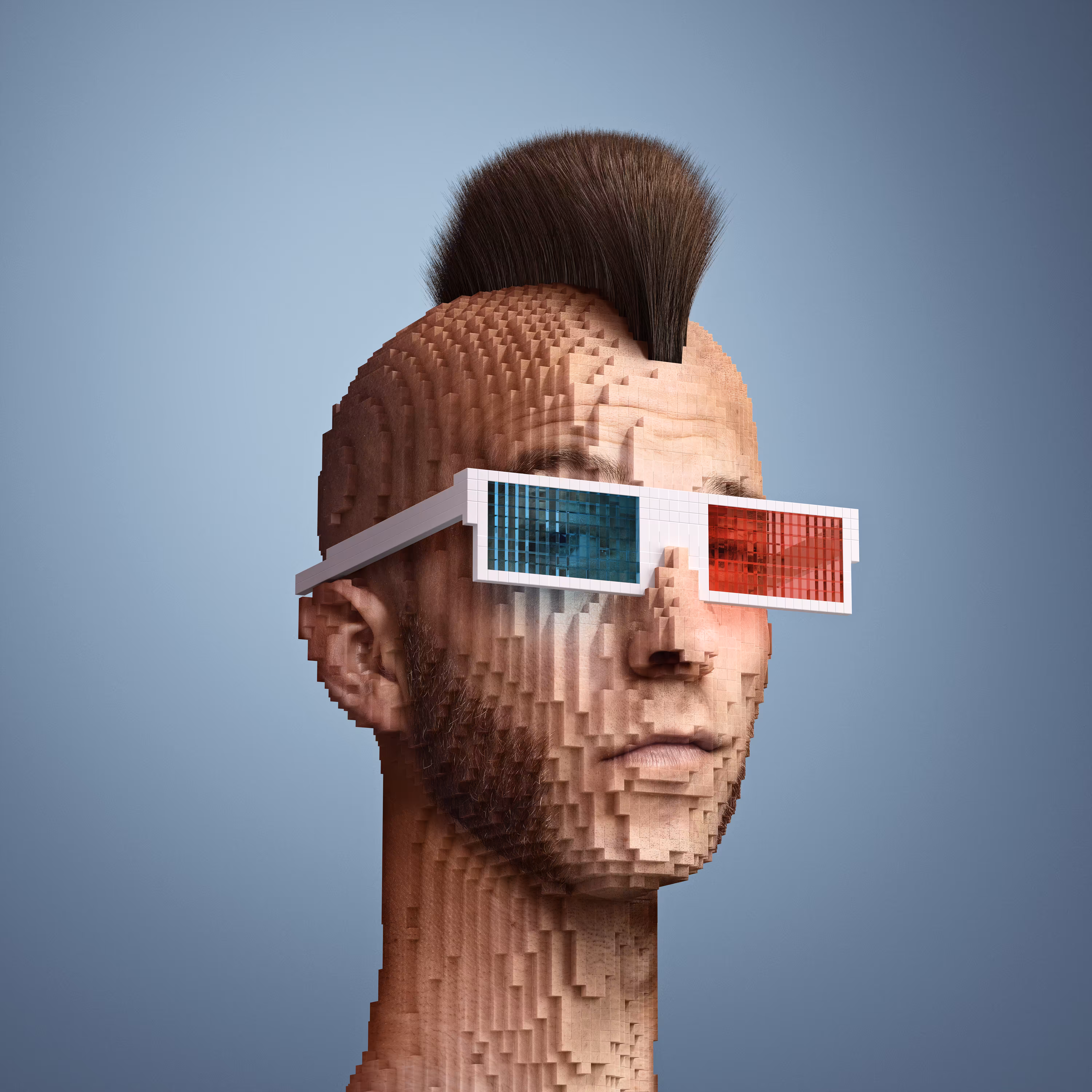 Block Head Punk 026