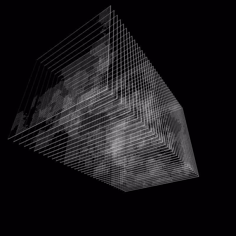 z-pattern : stacked noise #10