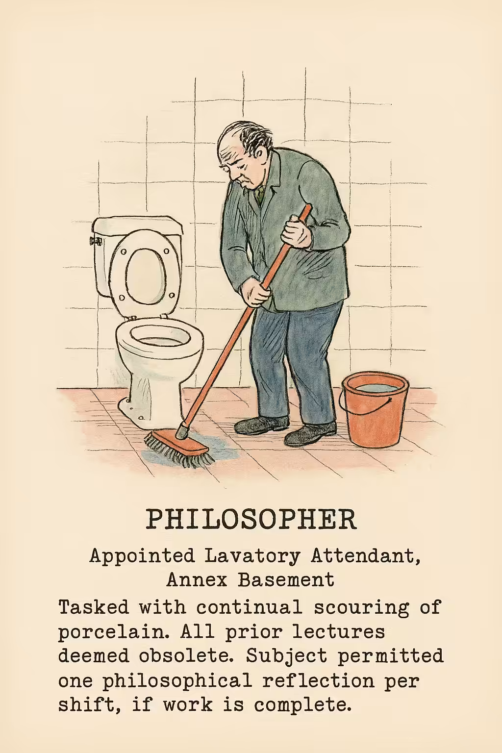 Cabinet of Reversals™ — File 001: Philosopher