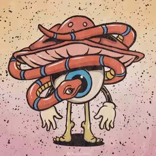 Mushroom eye