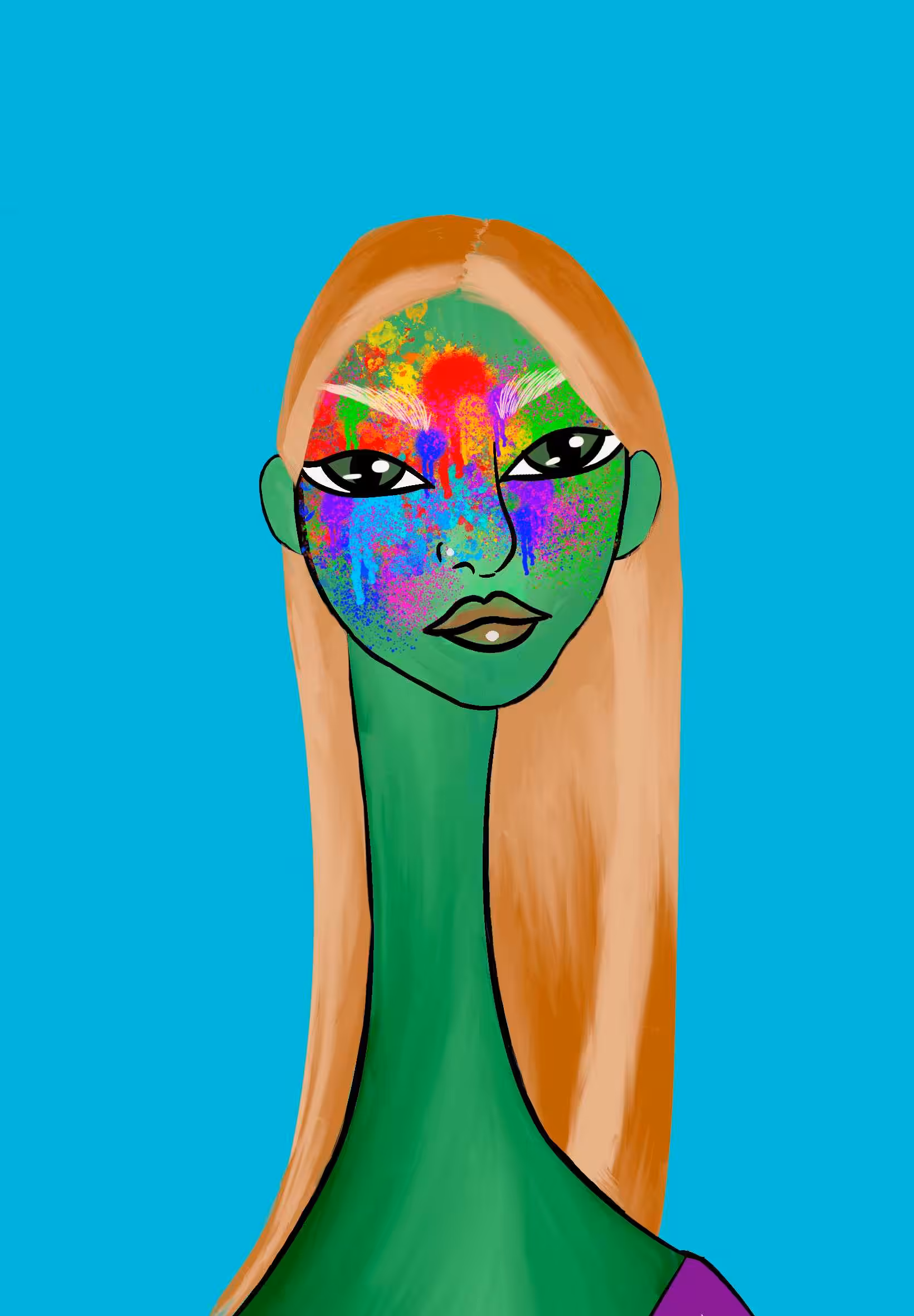 Long Neckie Ladies: Long Neckie Lady #1102