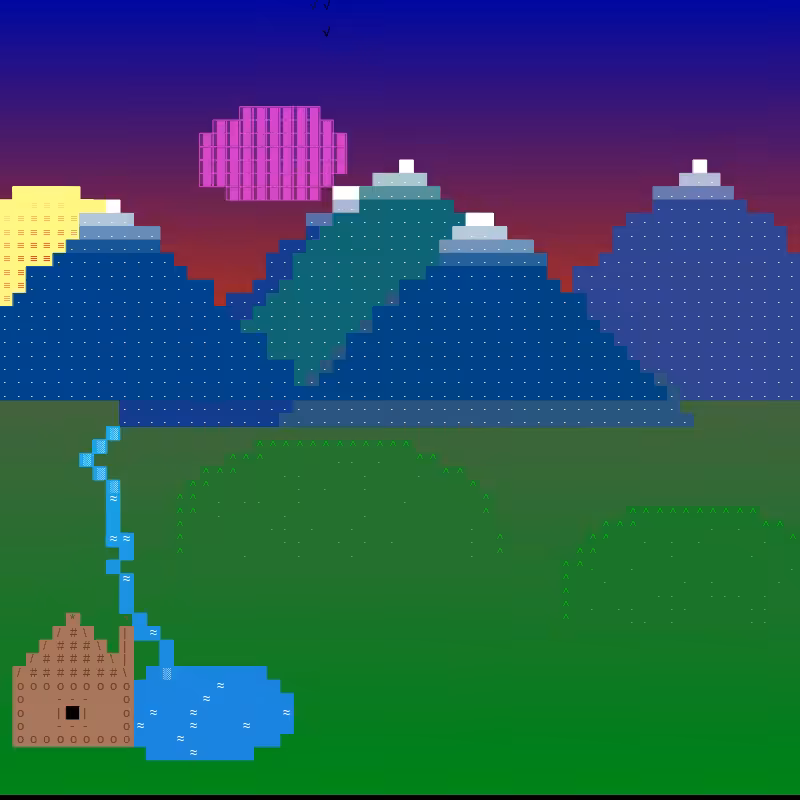 Ascii Timescapes #30
