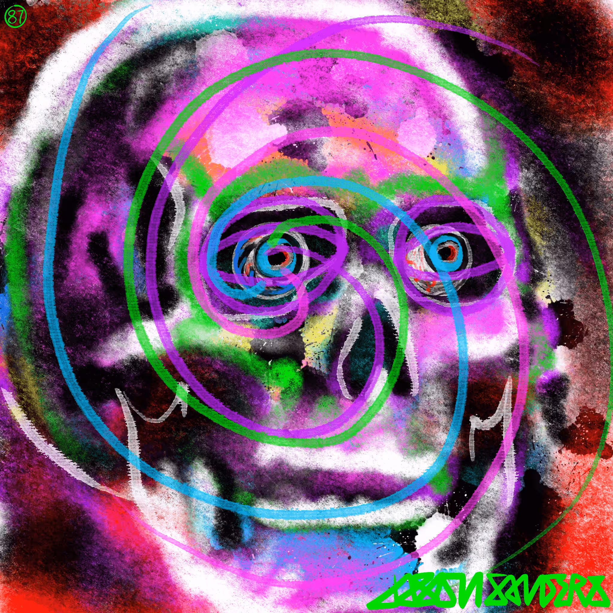 DrainedEye Skull #87: 'PERCEPTION'
