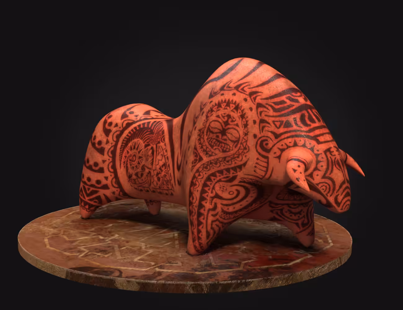 Cow No.9 From the Mythologic Farm